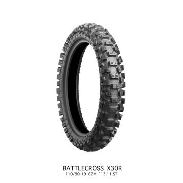 Anvelopa Bridgestone Battlecross X30 110/100-18 64m Tt Nhs