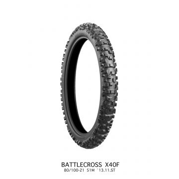 Anvelopa Bridgestone Battlecross X40 80/100-21 51m Tt Nhs