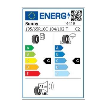 Anvelopa iarna Sunny NW103195/65R16C 104/102T Anvelopa iarna Sunny NW103195/65R16C 104/102T