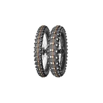 [70000161] Cross/enduro tyre MITAS 70/100-10 TT 41M TERRA FORCE-MX SM Rear NHS red & yellow stripe