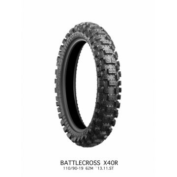 Anvelopa Bridgestone BattleCross X40 110 90-19 62M TT NHS