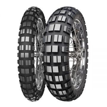 MITAS Enduro - E-10 Dakar - 150 70-18 [70T] [dunga galbena] Latime 150   Inaltime 70   Janta 18